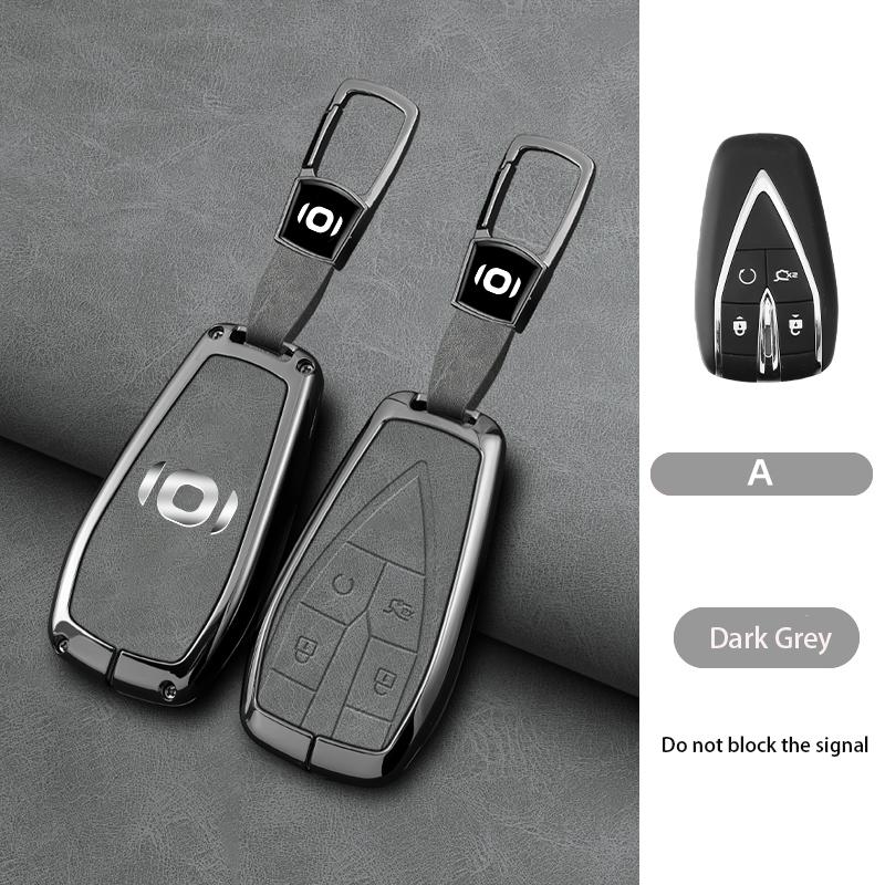 

Zinc Alloy For Changan Qiyuan A05 Key Sleeve Q05 A07 Full Package A06 Shell E07 Buckle Simple Alcantara Auto Interior Accessorie