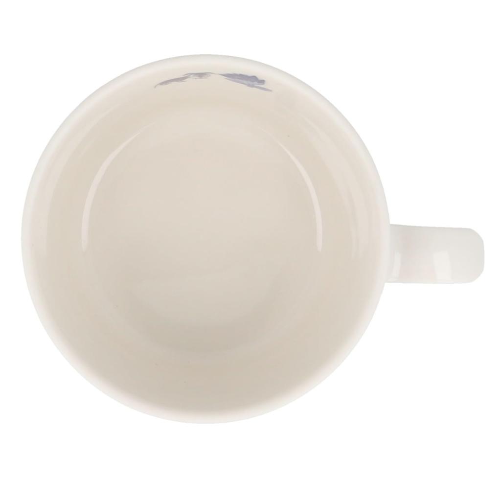 MOOMIN Pair of Pair of Tableware Nordic Moomin Day Made in "Blue Flora" Mugs, Approx. 260ml, Sets, Style, Merchandise, Mother's Gift, Japan,