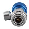 R134ACelsiusC Low High Quick Connector   Conditioning Coupler Adapter   Extractor Valve   (Red)