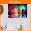 Canvas Horse Wall Art Animal Painting With Spray Technology For Home Decor