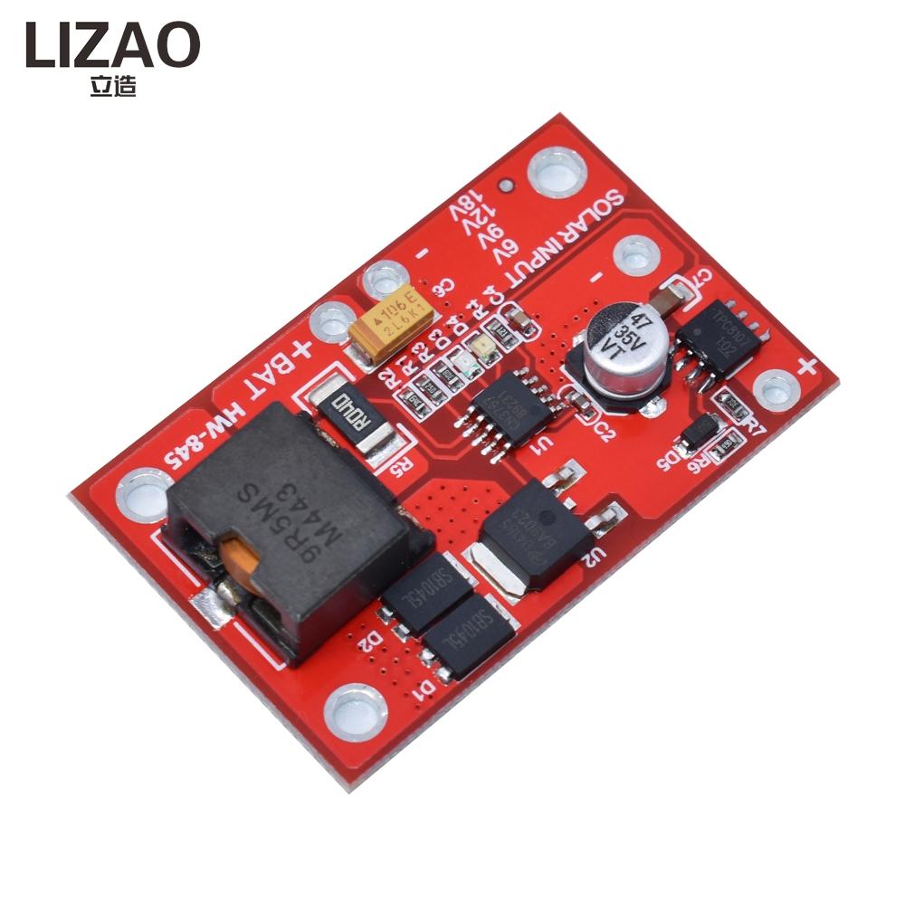 LIZAO CN1791 MPPT Solar Charging Module 1S 1.7V 18611 Lithium Battery 1A 6V 9V 11V Solar Panel Charge Controller Board