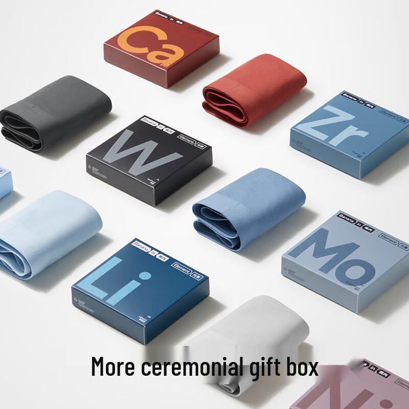 Bannen Silver Skin 500E Men's Modal Antibacterial Boxer Briefs 3-Pack