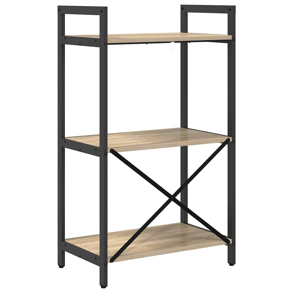 Bookshelf Sonoma Oak 56 x 34 x 96 cm Particleboard
