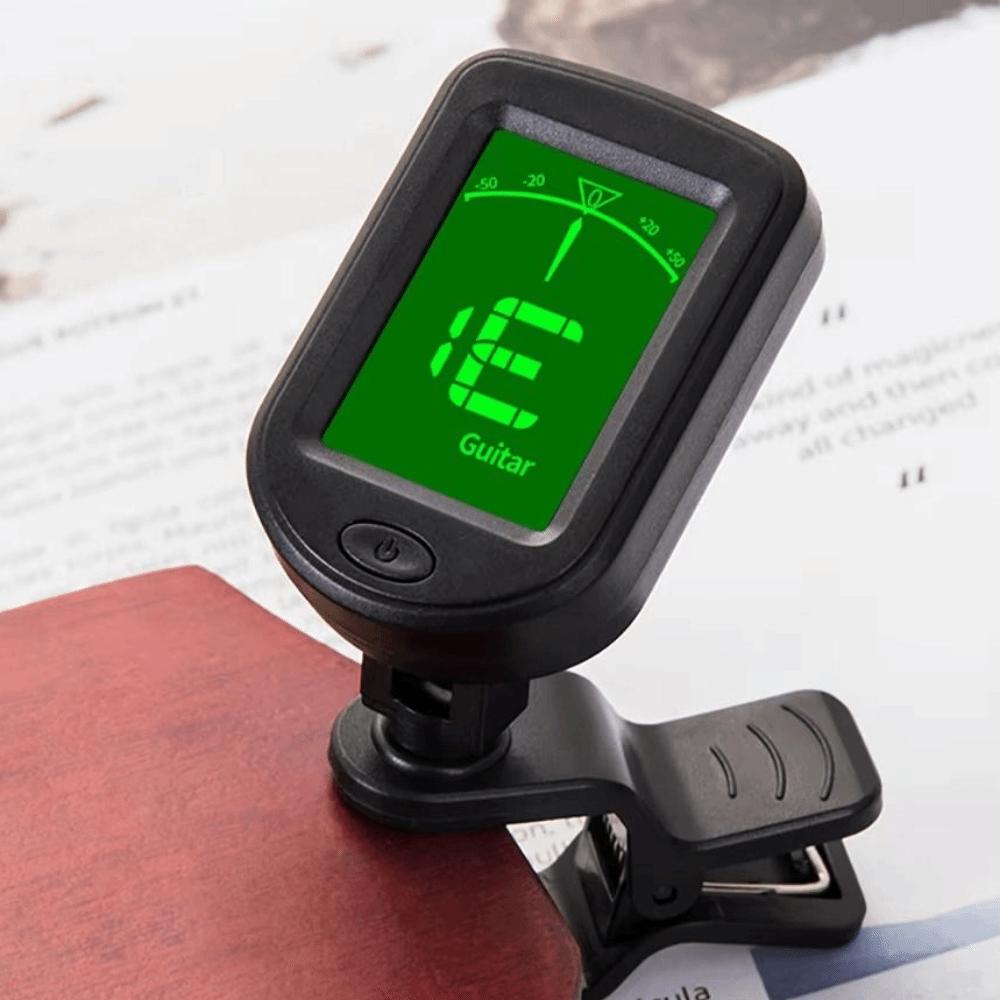 Mini String Instruments Tuner LCD Display Digital Instrument Tuner for Ukulele Bass Violin Banjo