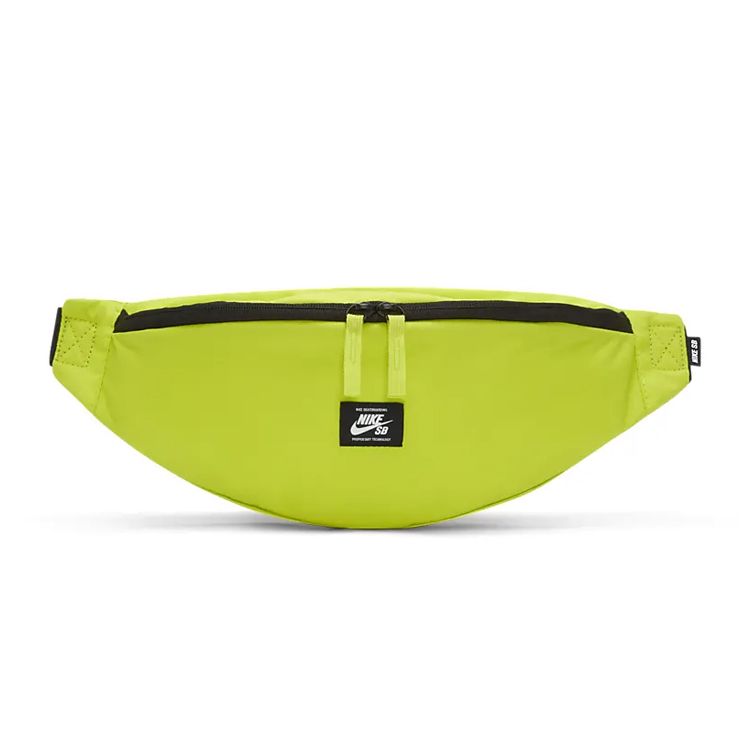 

Nike SB Heritage Sports Trend Zipper Waist Bag Unisex Waist Bag Fluorescent-Green CK5884-389 Neon Green