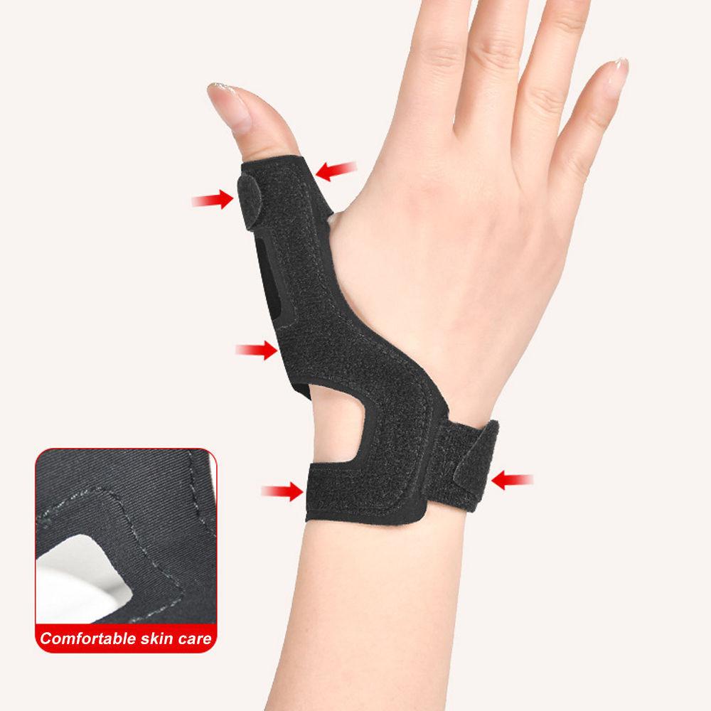 1Pcs Thumb Brace for Arthritis Pain Relief, Semi-rigid Support for Trigger Finger, Women & Men, Right & Left Hands