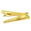 Men Silver/Gold Copper Chic Necktie Tie Bar Clasp Clip Formal Occasion Clamp Pin
