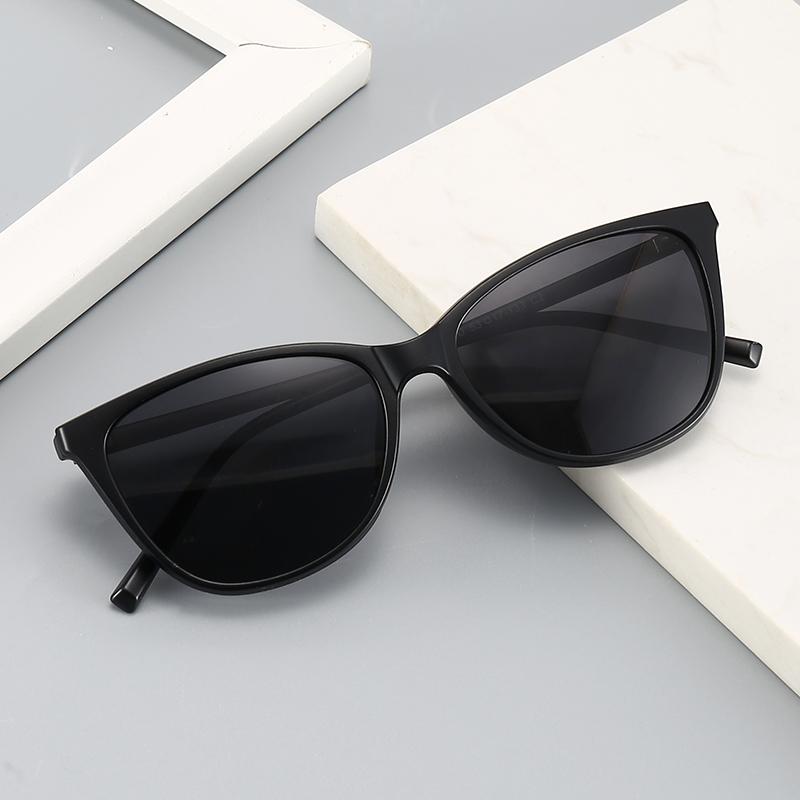 6 In 1 Sets Myopia Sunglasses Women Magnet Sunshade Polarized Clip On Sun Glasses Eyeglasses Frame Come With Glasses Box