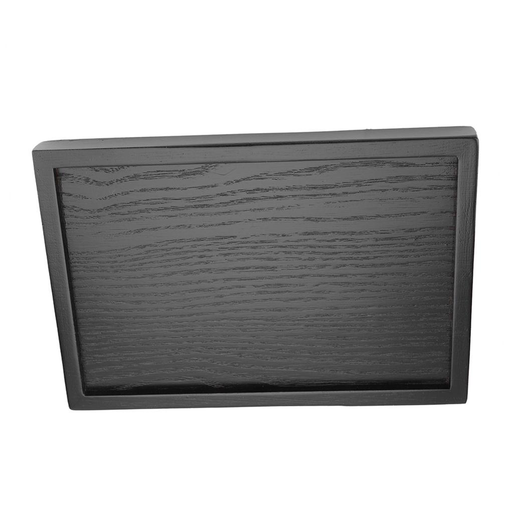 Rectangle Shape Solid Wood Tea Coffee Snack Food Meals Serving Tray Plate Restaurant Trays