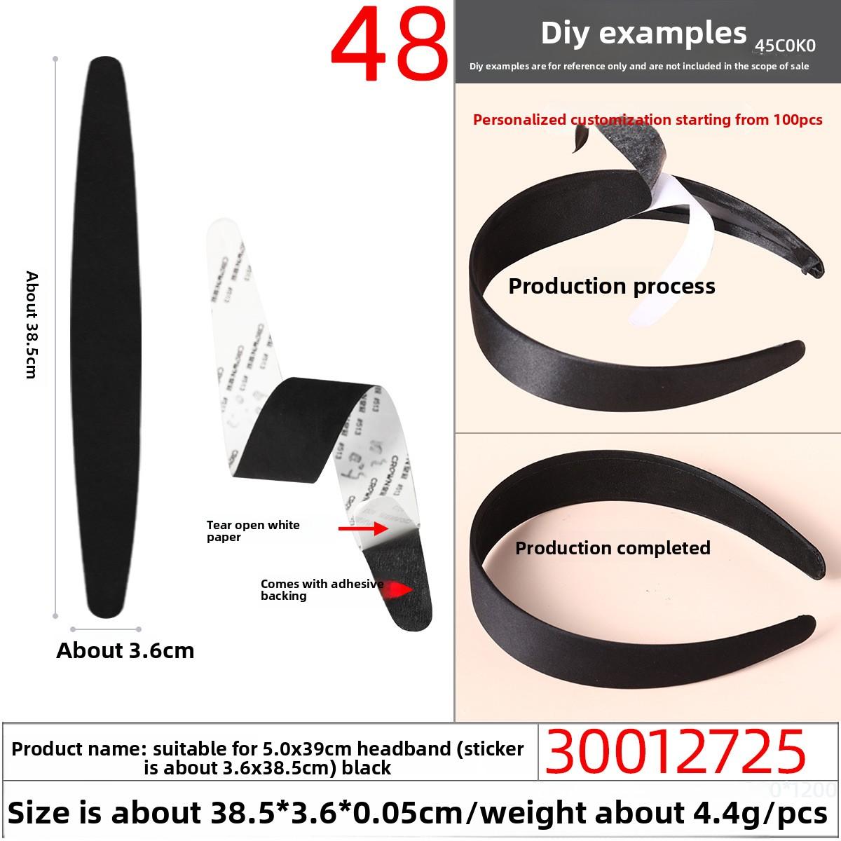 

Лента для повязки на голову Рваные полоски Куриная кожа Флис Лента для повязки на голову Тканевая подкладка Без клея Материал для повязки на голову