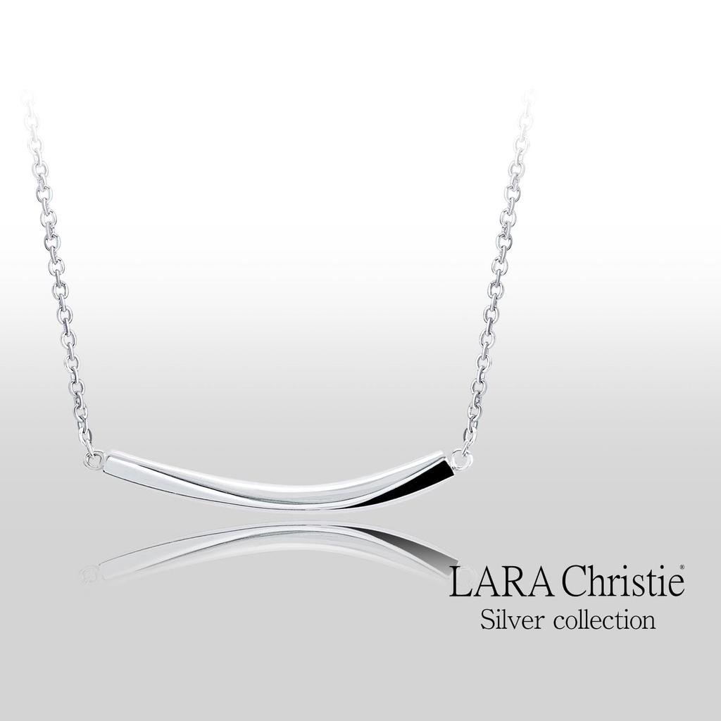 Lala Christie Bar Design Silver 925 Necklace Women's [WHITE Label] P14005-w