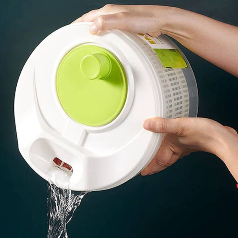 Kitchen Vegetable Dehydrator And Salad Spinner With Modern Design For Food Prep