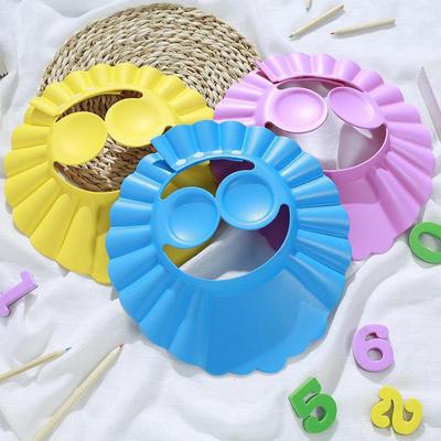 Baby Bath Shower Cap Cartoon Cute Children Shampoo Ear Protection Artifact Cutting Hair Shield