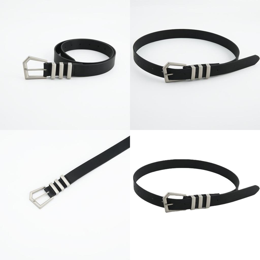Stylish Ladies Belt 2023 New Summer Accessory Leather Belt For Jeans Korean Version Black Available