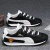 Autumn and winter new men's sports shoes breathable running shoes soft sole comfortable retro casual shoes men's lace-up shoes