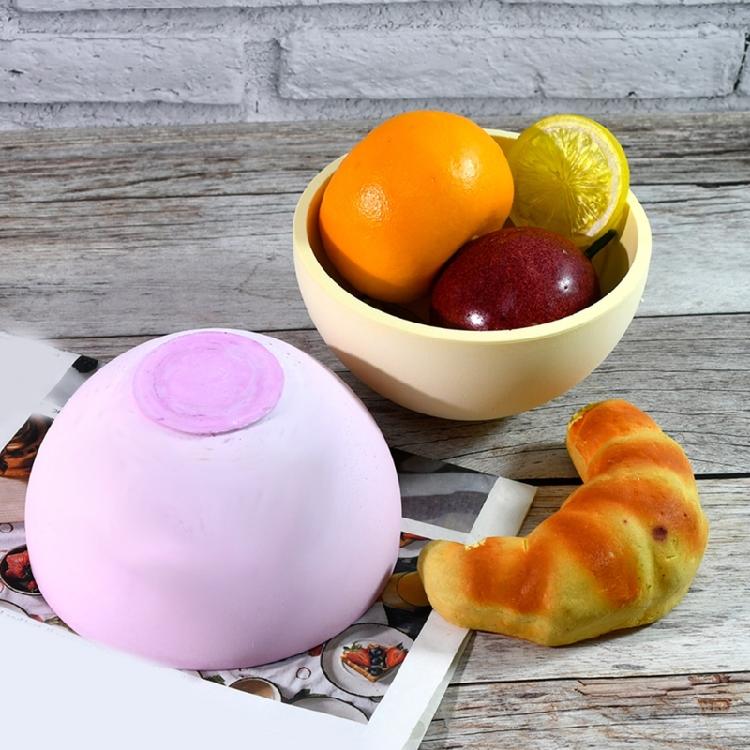 Creative Silicone Mold for Elegant Tabletop Bowl Handmade Serving Dish Epoxy Resin Mould Unique Tableware Making Mold
