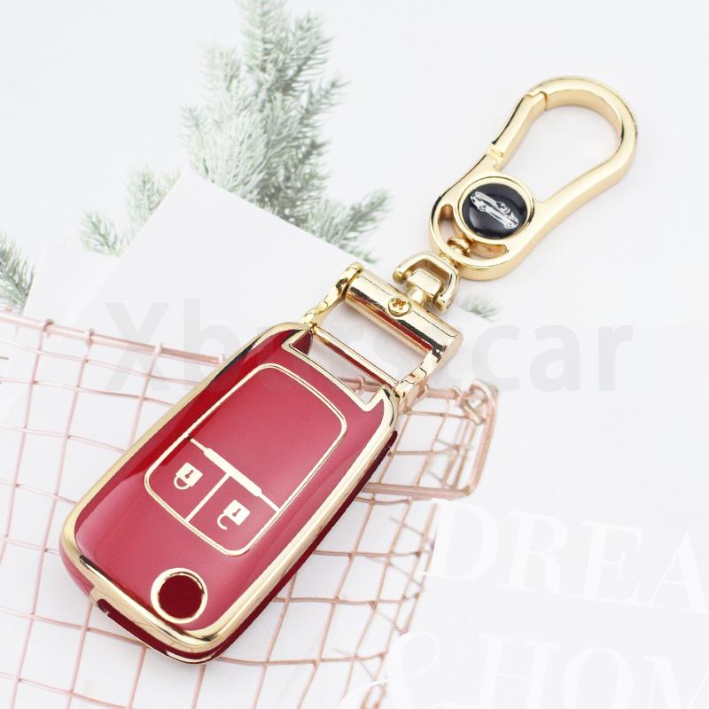 2/3/4 Buttons Tpu Shell Fob Car Key Case Cover For Chevrolet Cruze Aveo Trax Opel Astra Corsa Meriva Zafira Antara J For Buick