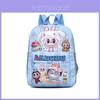 Labubu Vorschulrucksack Atmungsaktiver Nylon-Schulranzen Mit Tiermustern Für Kinder Tägliche Nutzung