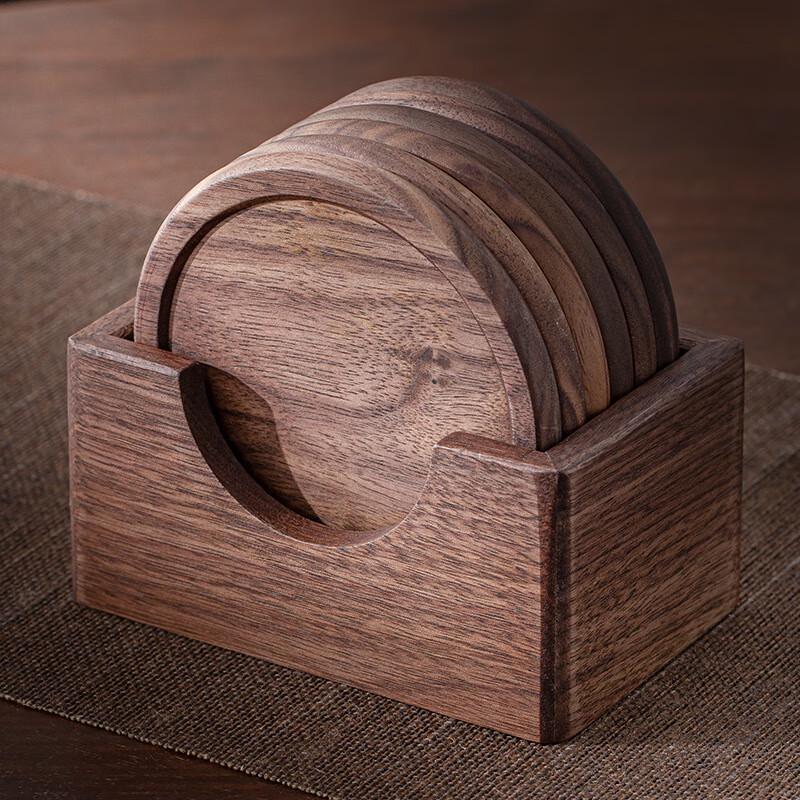 Walnut Wood Tea & Coffee Coaster