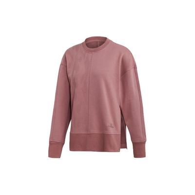 Athletics Rundhals Strickpullover Damen Pullover Lila Rosa FI7978