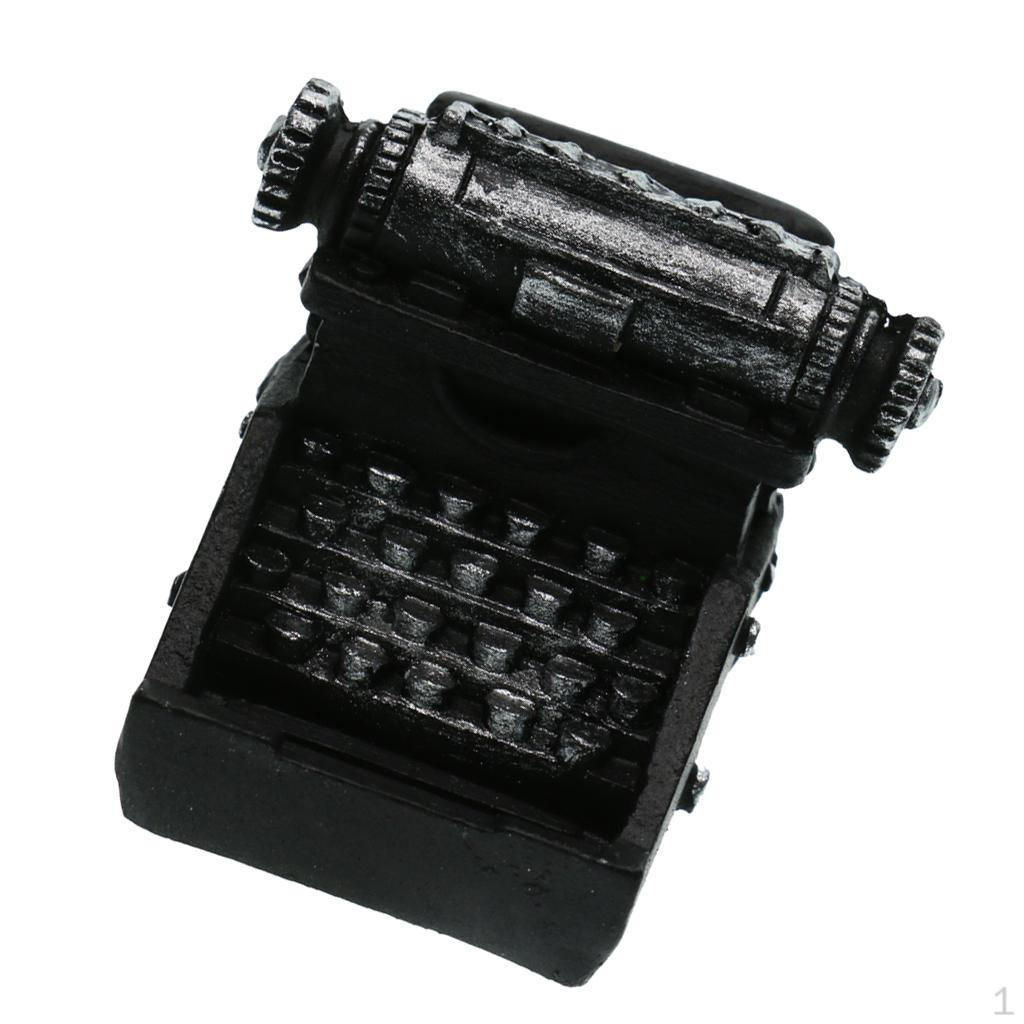 

Miniature Craft Micro Landscape Ornament Decor, Also can be decorated the flowerpot Typewriter