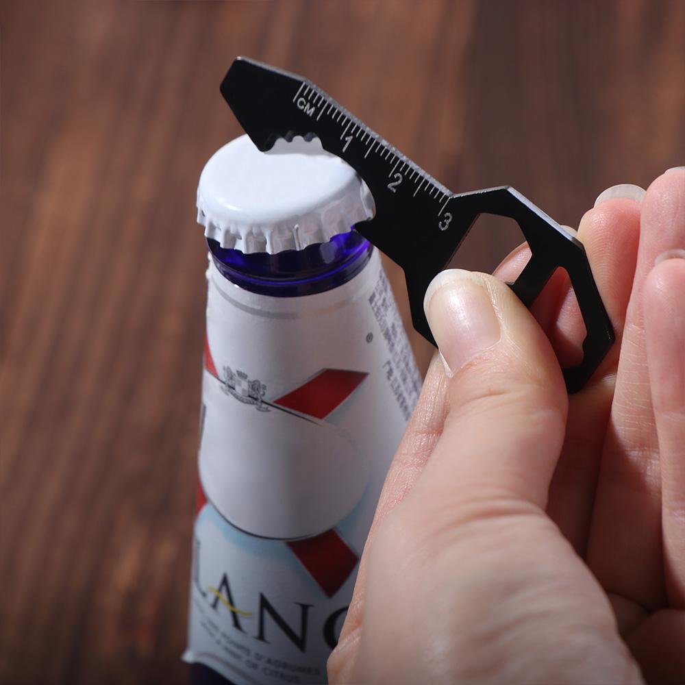 Screwdriver Multi-use Mini Tool 6 In 1 Multi Tool Keychain Pocket Size Utility Gadget Hiking