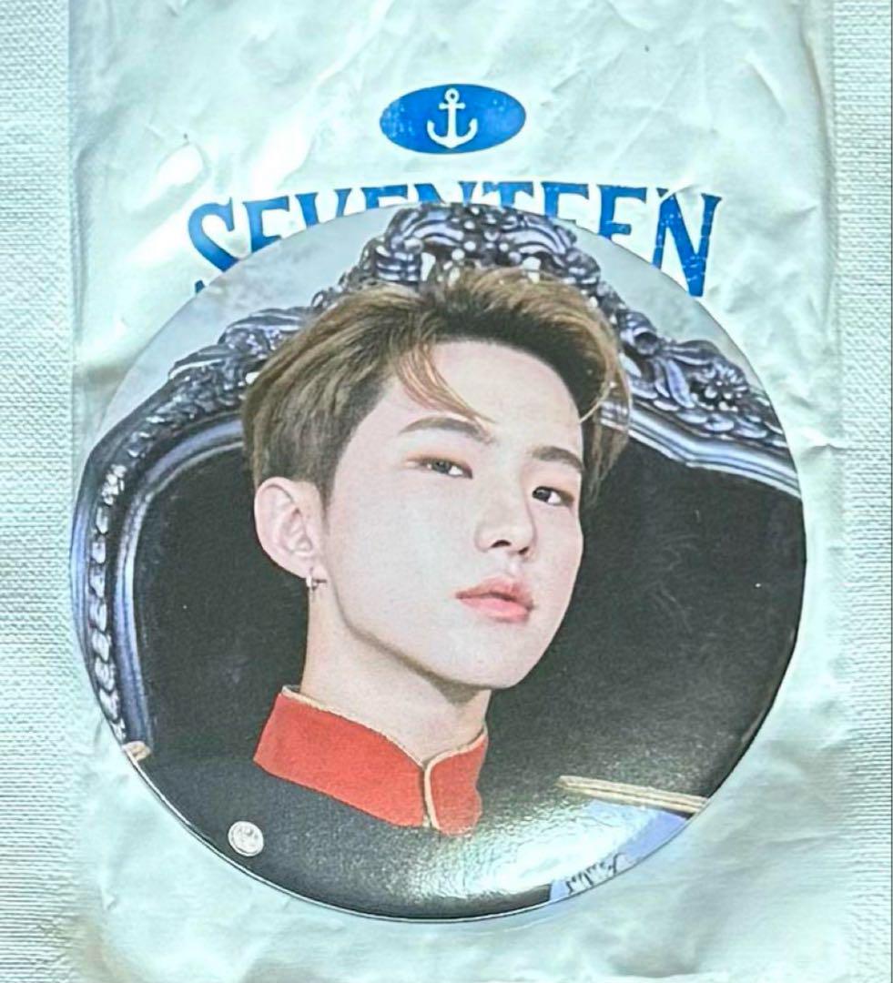 

[USED] SEVENTEEN CAFE Seoul Seventeen Cafe Can Badge Hoshi
