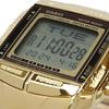 Casio Data Bank Telememo 30 Digital Watch DB-360G-9A Men's Gold Analog Display