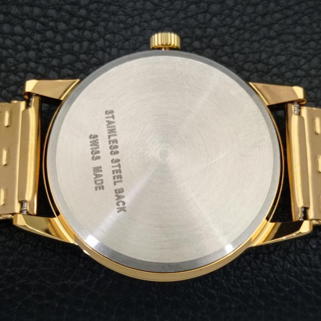 MONTINE DE SUISSE VINTAGE 17J INCABLOC MONTRE HOMME PLAQUÉE OR a285401-11