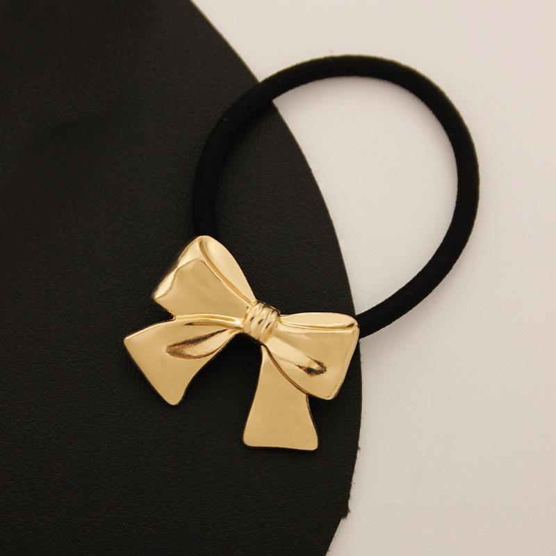 3pcs/set Korean Fashion Metal Irregular Hair Bands Ropes Women Double-Layer Headband Elastic Hairbands Ponytail Holder Hair Accessories