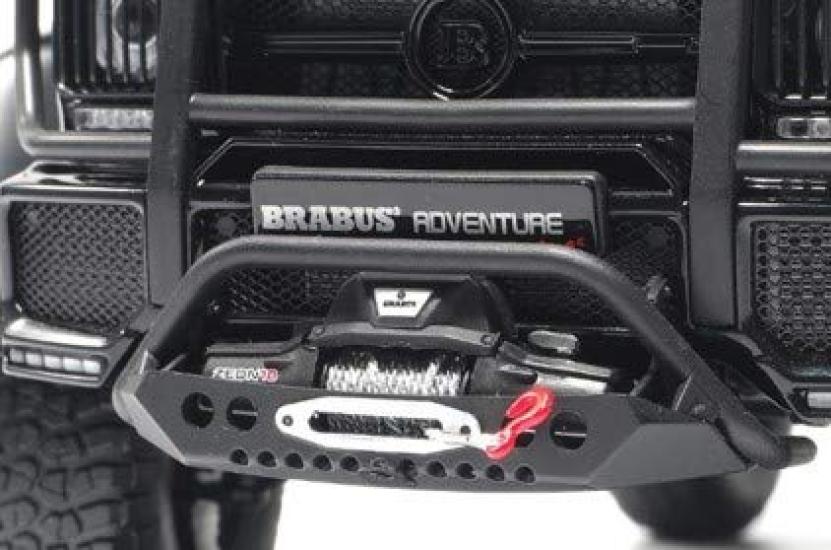 Almost Real Brabus 550 Adventure G 500 2017 Obsidian Black Scale Complete Diecast Car 860303 Mercedes-Benz 4x4² - - 1/18