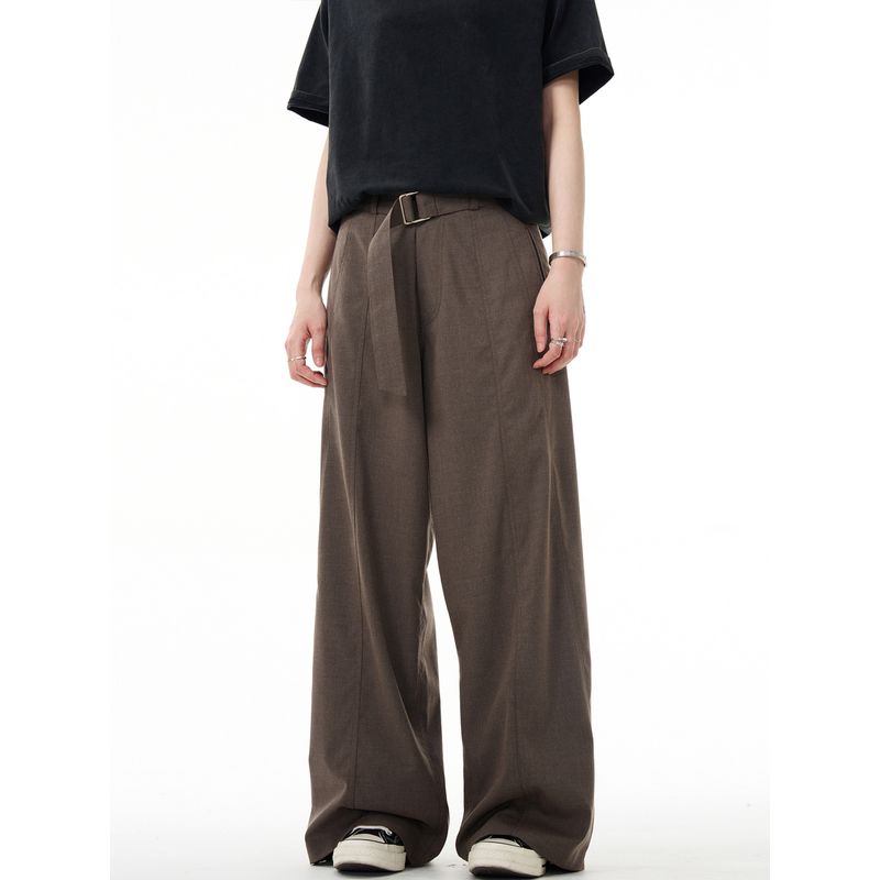 Madwitch Belt Men and Women Retro Casual Loose Pants