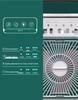 Water-cooled Desktop Fan & Humidifier with Cooling Spray for Dorms and Offices