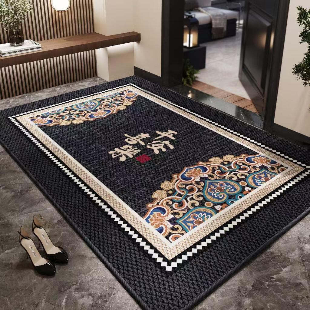 Neue chinesische Stil Eingangsmatte Verschleißfester und Schmutzabweisender Teppich