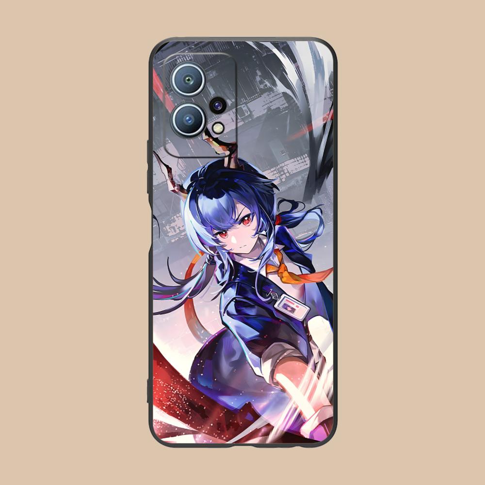 Arknights Chen Matte TPU Mobile Phone Case for Huawei P60 P50 P40 P30 P20 P10 P9 P8 Pro Lite Plus Colorful Printing Cover