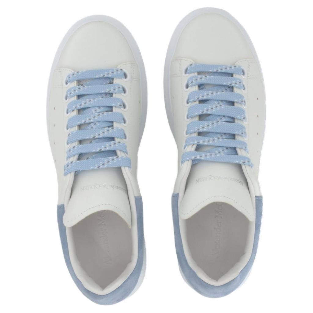 (WMNS) Alexander McQueen Oversized Sneaker 'White Powder Blue' Women's 553770WHGP79412