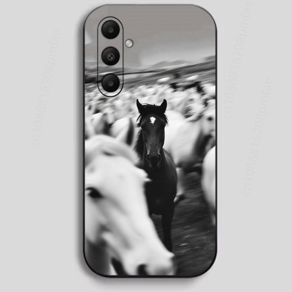 Horse Landscape Phone Case For Samsung GalaxyA20,21,,40,41,51,71 Ultra Protective Phone Shell