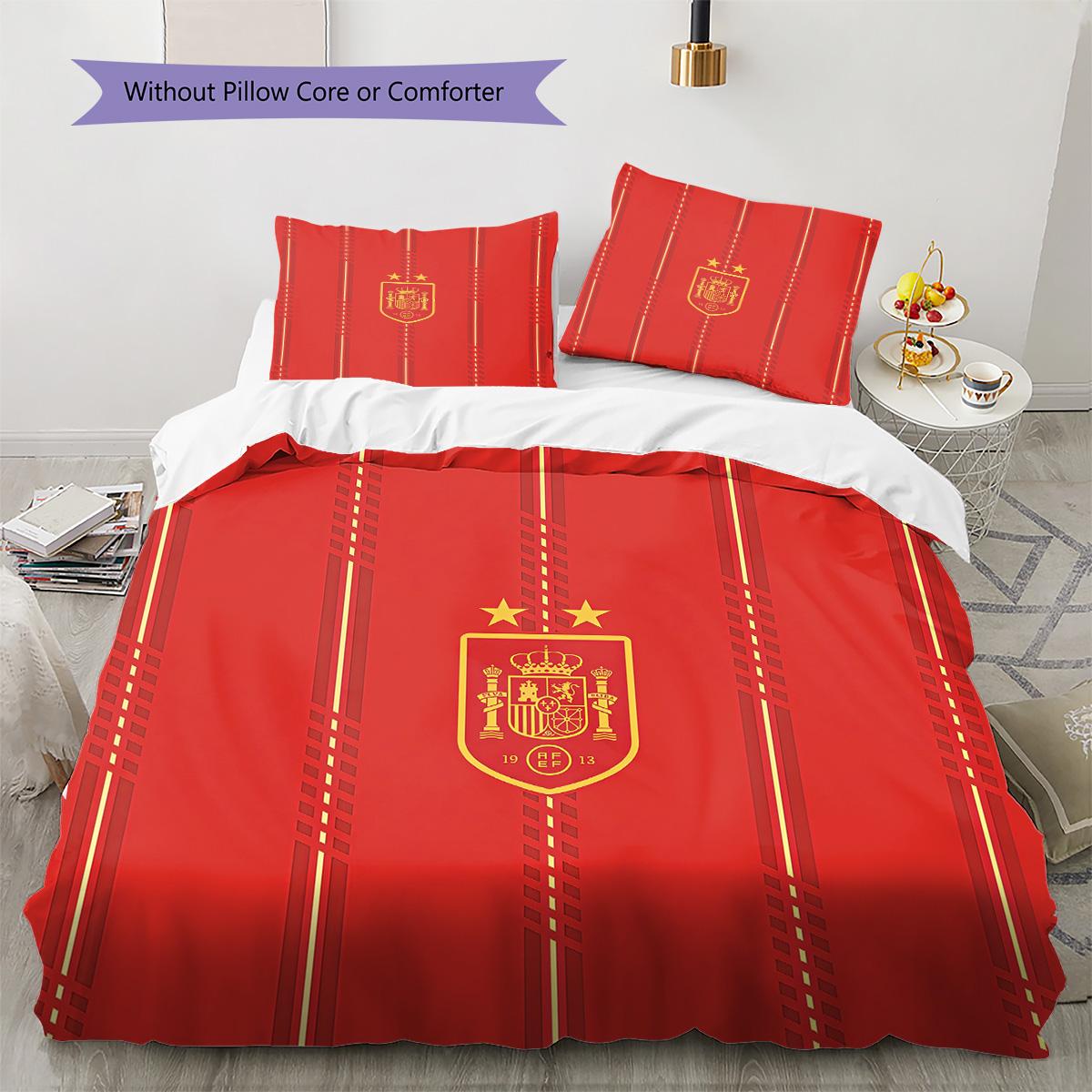 Spain National Football Team2 Pattern Bedding