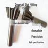 White Steel Dovetail Milling Cutter, Straight & Taper Shank, 45°-80°, 30-32mm.