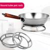 1pc Stainless Steel Round Shape Kitchen Pot Support Steamer Rack Heat Resistant Steaming Rack Organizer Stand Kitchen Accessorie