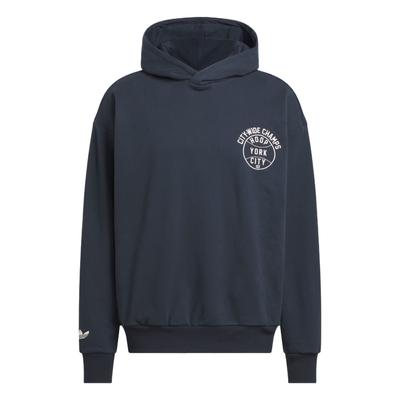 adidas Moletom com Capuz Folgado Comunitário de Basquete Originals Hoop York City Unissex JY4738