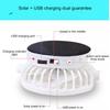 Breathable Sunhat with Solar Fan Outdoor Sun Protection Hat USB Rechargeable Fan Baseball Caps Summer Sunscreen Sunshade Hats
