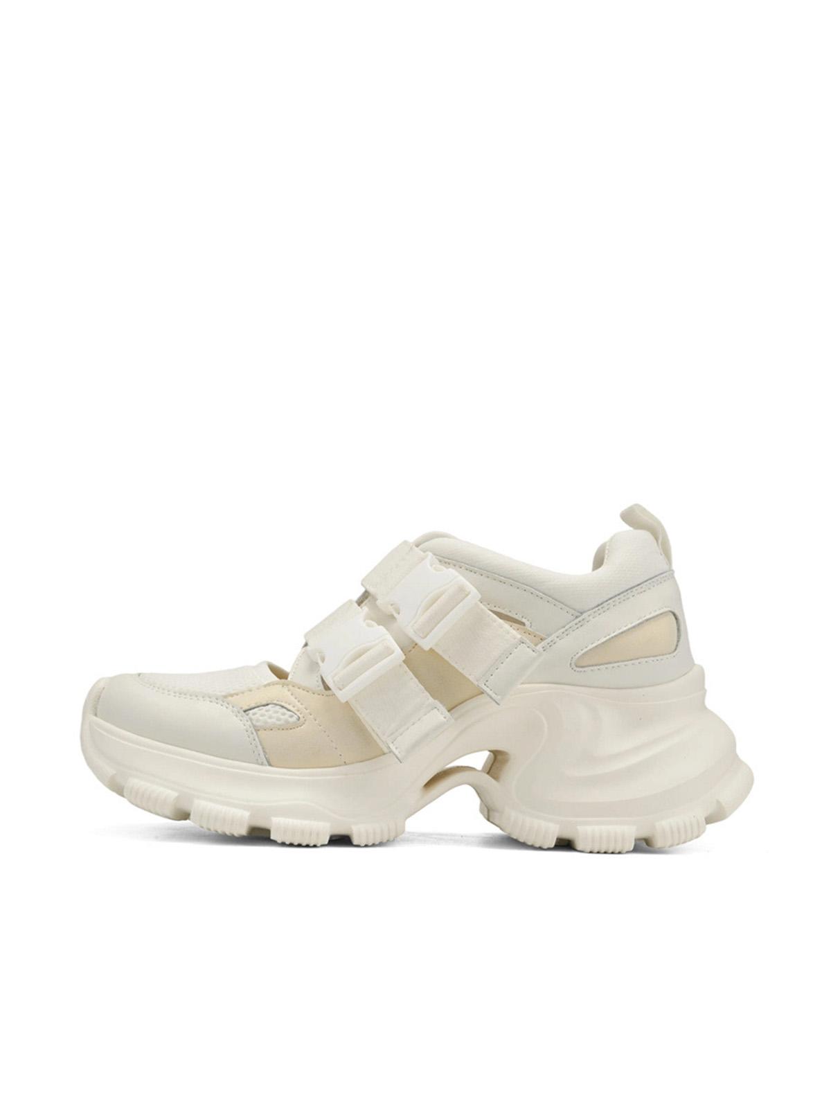 

Women’s Breathable Chunky Sport Sandals with Double Buckle and Mesh Design 35 хаки
