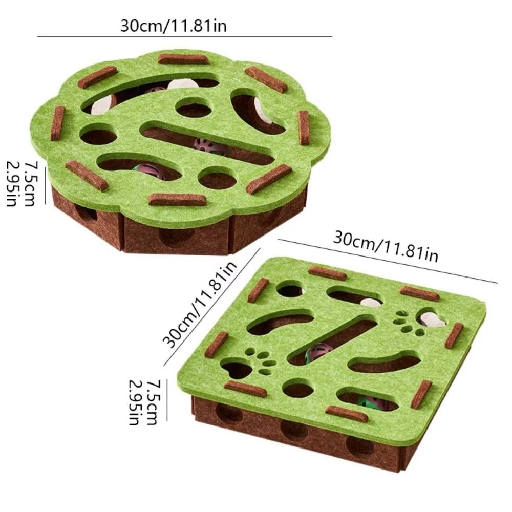 Durable with Ball Cat Scratching Posts Felt DIY Cat Exercise Toy Compact Size Pet Entertainment Supplies Kitten
