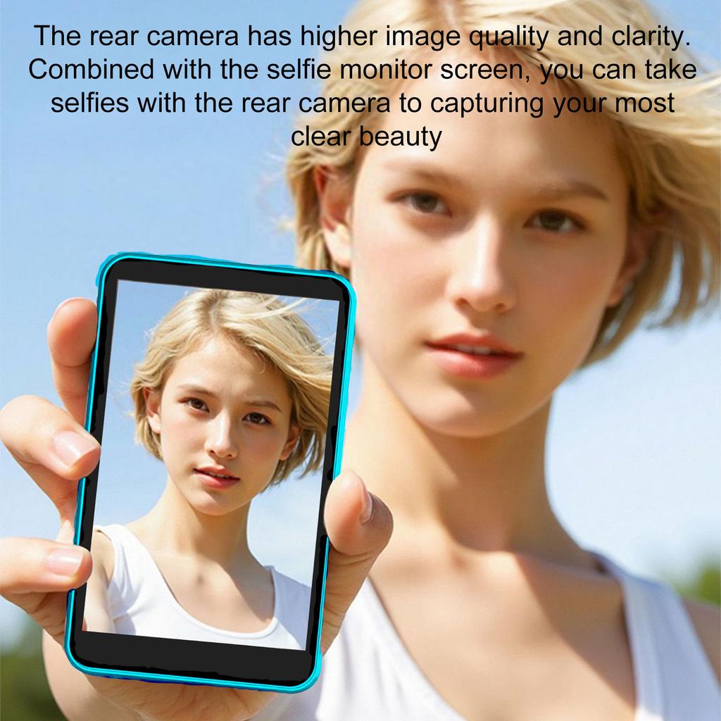 Vlog Selfie Monitor Screen Magnetic Wireless 3.97in Wi-Fi Wireless Back Camera Monitor with Remote Control