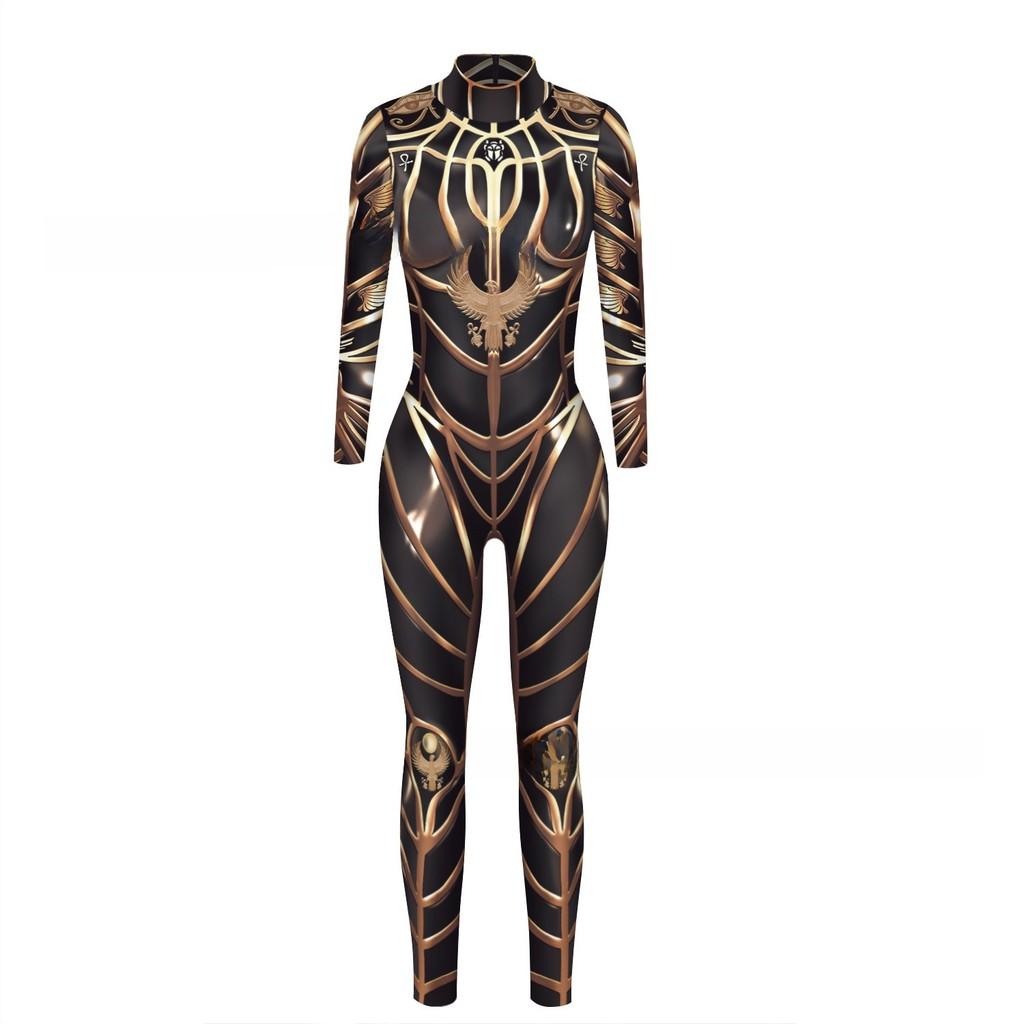 Tuta Cosplay di Halloween con Tessuto in Miscela di Fibre per Costumi Anime Festa di Halloween