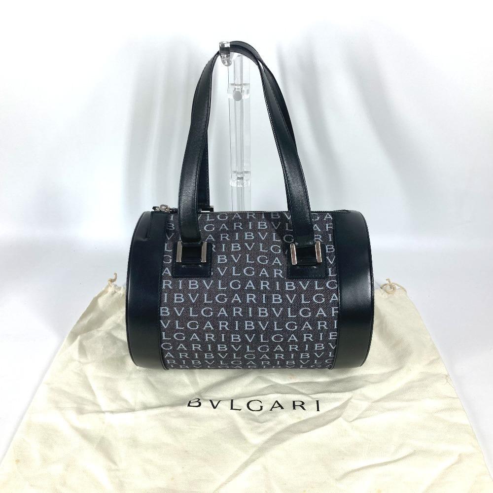 Bvlgari B-ZERO1 B-ZERO1 Logomania Drum Cylindrical Bag Shoulder Bag Hand Bag