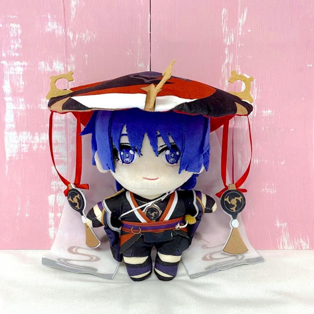 Genshin Impact Plush Dolls Wriothesley Furina Lyney Kaveh Neuvillette Kinich Citlali Kazuha Albedo Tighnari Anime Stuffed Toys
