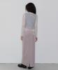 Obeodyupeulleeo Velvet Long Skirt_Silver
