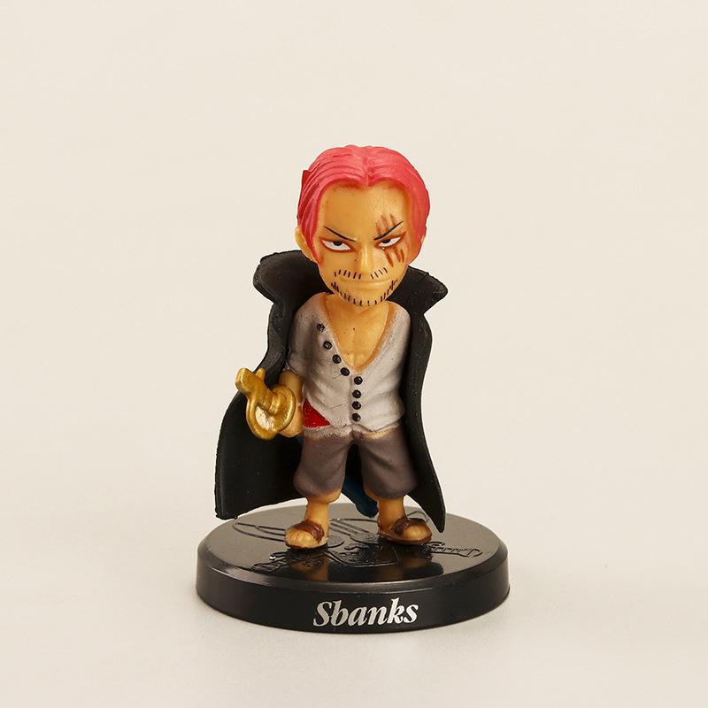 12Pcs/Set Monkey D. Luffy Nami Boa Hancock Roronoa Zoro Action Figures Model Toy